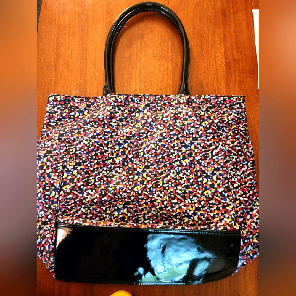 NWOT DSW Sprinkle Print Tote Handbag